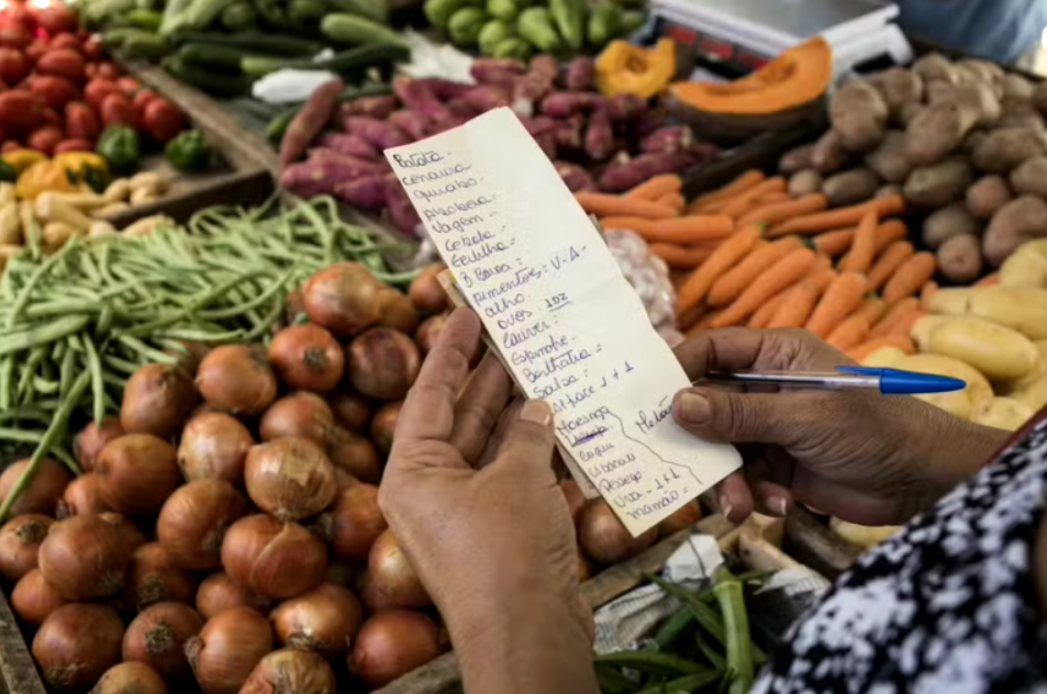 A inflação de alimentos não sai do radar
